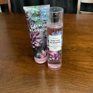 Bath and Body works Cactus blossom set